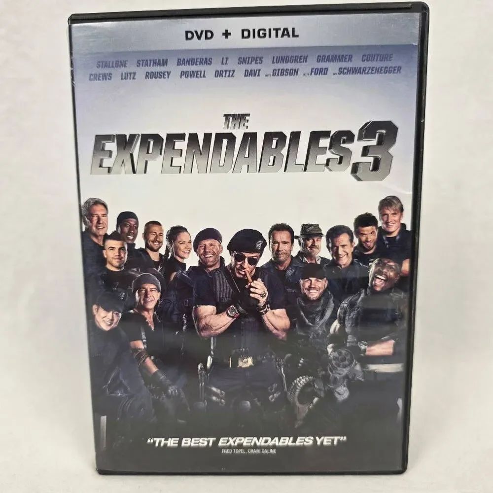Expendables 3 DVD Stallone Action Movie